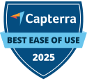 CapterraBestEaseOfUse2025